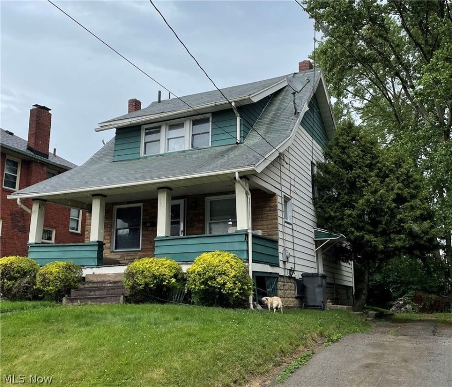 ATTENTION INVESTORS... Looking to increase Your Investment Portfolio? Then Take A Look at this Cozy Home with 3 Bedrooms, Eat in Kitchen with Stove, Refrigerator and Dryer. Covered Porch, Full Basement and More! Call Now!