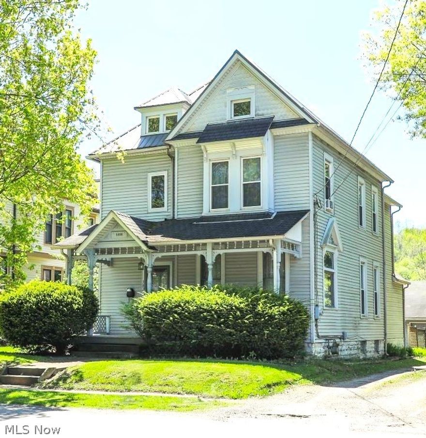 This Victorian Century Home in Lisbon, Ohio is a delightful piece of history. Its location, nestled between Pittsburgh and Cleveland, likely adds to its charm and appeal. With its 4 bedrooms, 2 full baths, and spacious kitchen, it is ideal for both family living and potentially lucrative ventures like Airbnb or a Bed and Breakfast.
The preserved original woodwork, lead glass windows hardware, and functional pocket doors speak volumes about its character and craftsmanship. The presence of a bedroom and full bath on the first floor adds convenience and accessibility, while the
hidden butler stairs add a touch of intrigue and historical flair.
The property is further enhanced by its lovely backyard and a 3-car garage, providing ample space for outdoor enjoyment and practical storage. Whether it is for personal residence or entrepreneurial endeavors, this home seems to offer a blend of historic elegance and modern comfort.