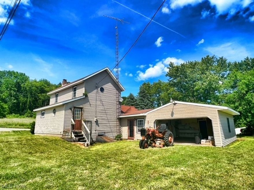 Handyman's special! This home was build in 1880 and has loads of potential and character. It does have a first floor master and first floor bath, 2 car Garage With Electric, small barn with 2 stalls, two smaller out buildings, a small pond and 1.5 acres. Enjoy your morning coffee on your back porch while taking in the views of the beautiful country setting. It's only 4 Minutes To Downtown Bolivar and Interstate 77 and only 2 Minutes To Tow Path. Home does need some work and is selling as is seller will not make any repairs. If you have been looking for a fixer upper with potential for a mini farm then this property is just what you have been searching for. Schedule your showing today.