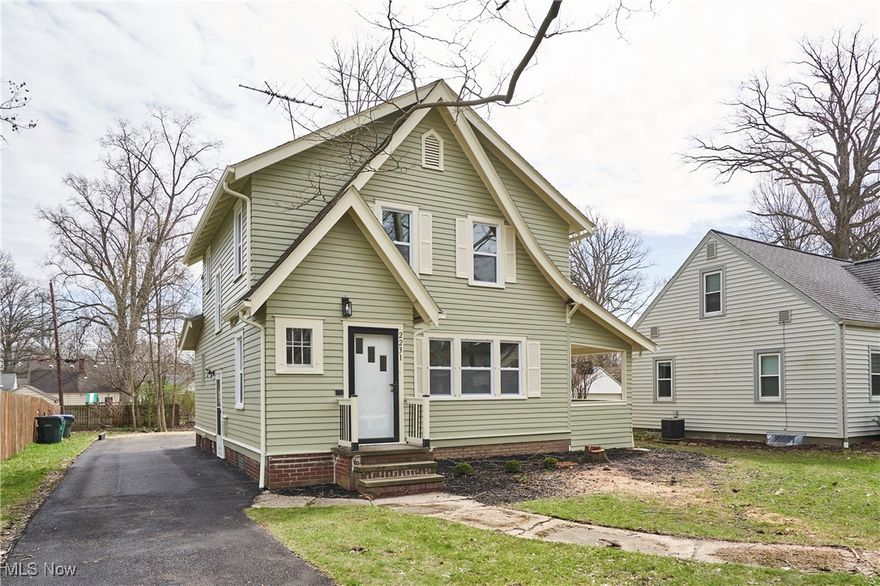 Totally updated colonial in the heart of Cuyahoga Falls. This 3 bedroom, 1 bath home is a stunner! First floor features living room with fireplace and side porch access, formal dining room, sunken family room with showpiece fireplace and a remodeled kitchen with drink drawers and wine fridge! Basement has been waterproofed by previous owner. Major updates include: furnace, AC, windows, asphalt driveway, updated electrical and plumbing, electric panel, hot water tank, and more!