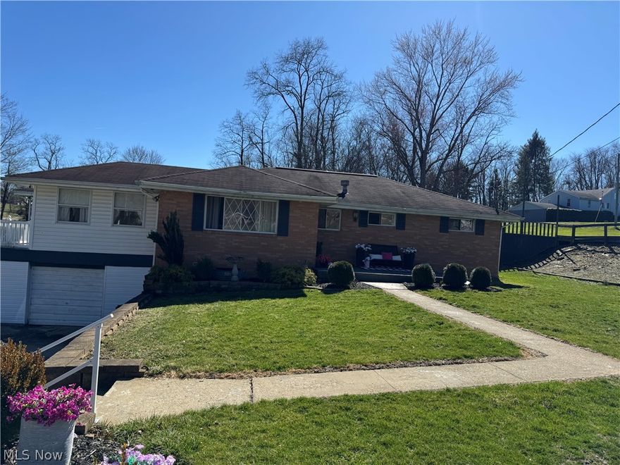 Don't let old man winter get you down.. come take a look at this beautiful home and start your plans for summer.  This home is ready to entertain with the back yard pool.  If you want a little chicken coop the back side yard shed is ready for your chicks.  How about tennis anyone, pickle ball?  Side yard was previously a full tennis court and can be reinstalled.   If you love your dogs this is equipped with dog kennel at the back of the pool house.  Inside the home is a cozy living room with electric fireplace.  Large eat in kitchen with ample cabinets.  The master bedroom is located just off from the kitchen.  Another 3 bedrooms to accommodate your growing family.
Just across the street there is additional land with a garage.  This is perfect for extra parking when entertaining.  The garage could be made into a perfect workshop with your imagination and some effort.   Oh my ! so much to see and call your own!!  Don't hesitate to call for your private tour today!