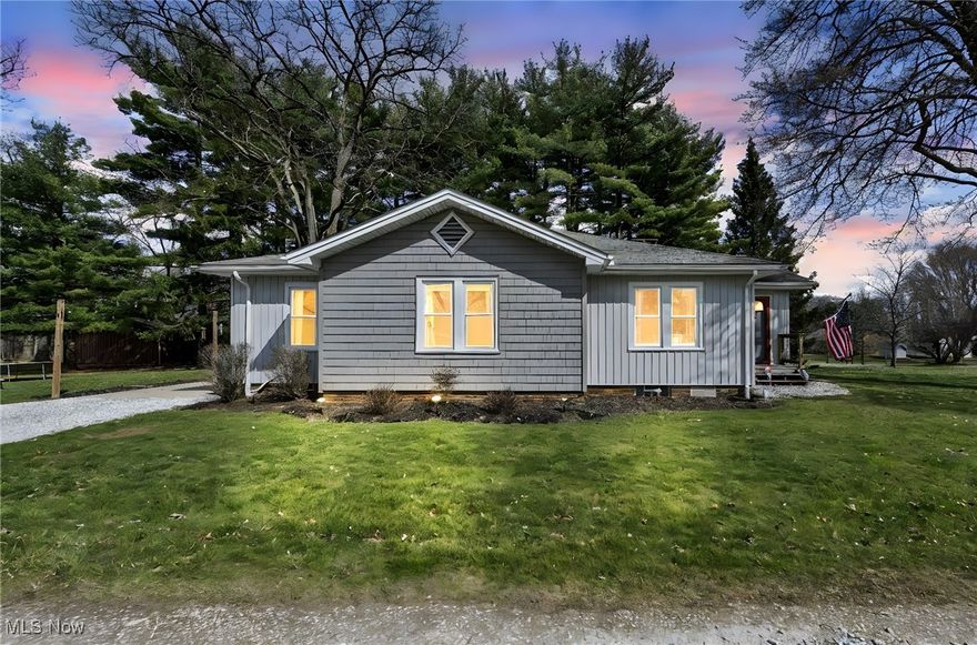 Step inside this beautifully remodeled ranch-style home offering modern comforts and a prime location. This 3-bedroom, 1.5-bathroom residence sits on a generous 1-acre lot just outside the city limits, providing both space and convenience.
This home has undergone several recent renovations, including new recessed lighting throughout, a brand-new air conditioning unit for optimal comfort, and a fully remodeled garage featuring a new roof, windows, siding, man door, and updated electrical systems. The ranch design ensures ease of access and a seamless flow between rooms, catering to both relaxation and entertaining needs.
Situated in a desirable area, this home is close to several local attractions. Silver Park offers beautiful outdoor spaces, the Alliance Country Club provides opportunities for golfing and social events, and Alliance Middle School is just a short drive away, making morning commutes a breeze. Don't miss the opportunity to own this move-in-ready home. Schedule your private showing today!