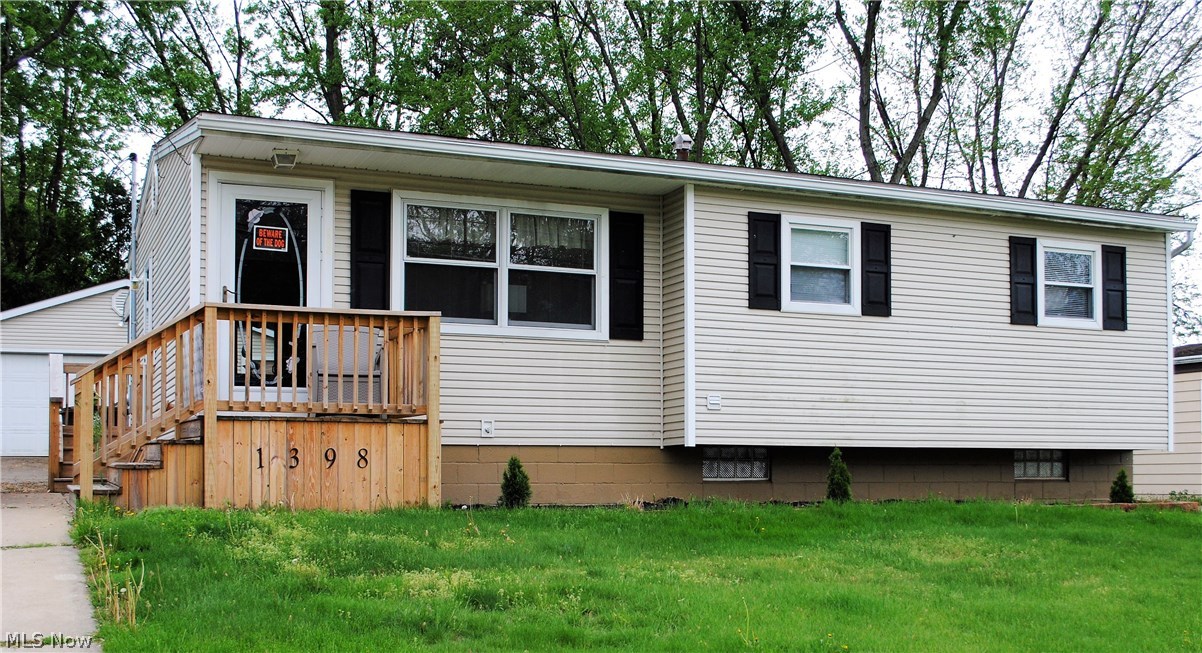 Updated Ranch home just minutes from the Mall and Parks. This home features new flooring, updated kitchen and new bathroom in basement. A MUST SEE RANCH that has 3 Bedrooms, 2 full bathrooms and a HUGE FULL sized basement. The basement has been professionally waterproofed and includes a transferable warranty. Enjoy the outside with a nice large covered deck that has a room to keep out of rain. This listing includes an EXTRA LOT next to home. Makes the yard very big and unique in the area. Would be great area to plan your own vegetables and garden! Set up your private showing today!