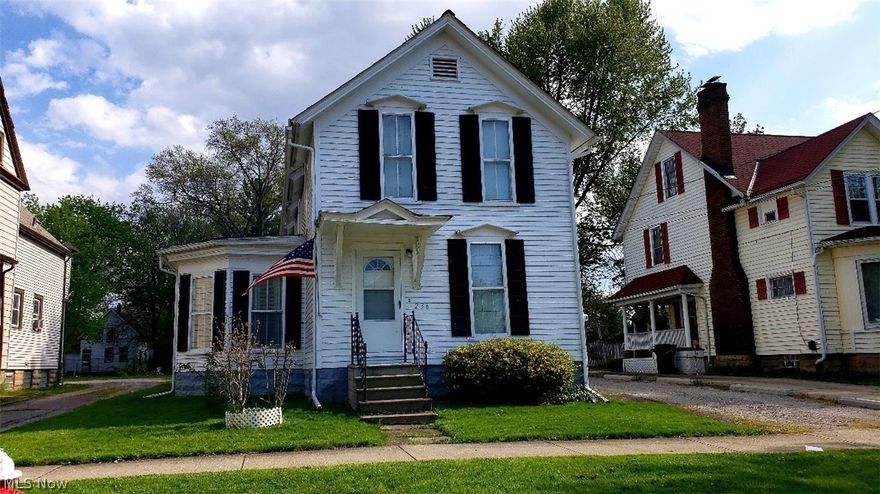 Exceptionally well maintained spacious colonial near downtown Elyria.  4 bedrooms, 2 full baths total.  Plenty of room in this house!!  1st floor has 2 bedrooms and laundry room.  2nd floor has another 2 bedrooms and a full kitchen area (17 x 8) which can easily be turned into another bedroom, living room or whatever you desire. Your family will love the deep, open, fenced in back yard.  Long Term Owner and the pride will show throughout. Very Solid home that could use some updating to your taste,  but you could also move right in and enjoy!  Call today for your private tour!