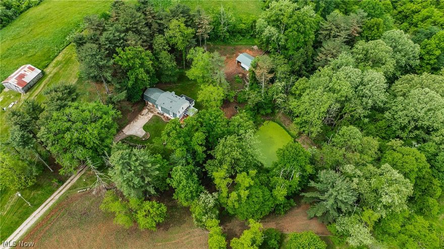 Motivated sellers just had it recently appraised and listed BELOW appraisal value! Don’t miss out on this beautifully remodeled 4 bed, 2 bath home on 3.80 acres. This 1,923 sqft home features a new kitchen with Amish-sourced butcher block countertops, new cabinets, and appliances, plus new flooring, skylights, and a roof that's just 3 years old. Central heat and air installed 2020. Enjoy the serene setting with a private pond, wooded area, and a 25x20 pole barn with electric and water, perfect for horses. Only 10 minutes from town and 2 miles to I-77. USDA loan eligible. No land contracts. Motivated sellers open to reasonable offers.