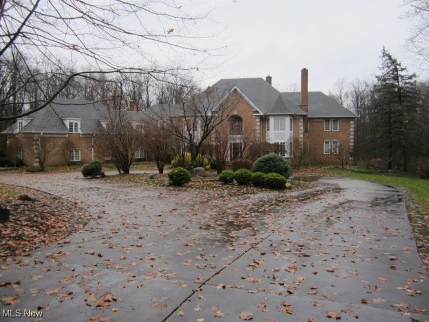 Stunning large colonial featuring first floor living and additional master suite on second flr living. Second floor playroom. Second floor bedrooms/bathrooms. Lovely 5+ acre lot with full rear deck. Being sold "as-is"