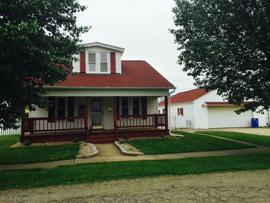 Step inside this newly remodeled cape cod located in the heart of Byesville. Featuring 4 bedrooms and 1 bath. First floor laundry, 2 car detached garage with work shop, double fenced in lot, offering a spacious backyard and concrete driveway. Must see home!