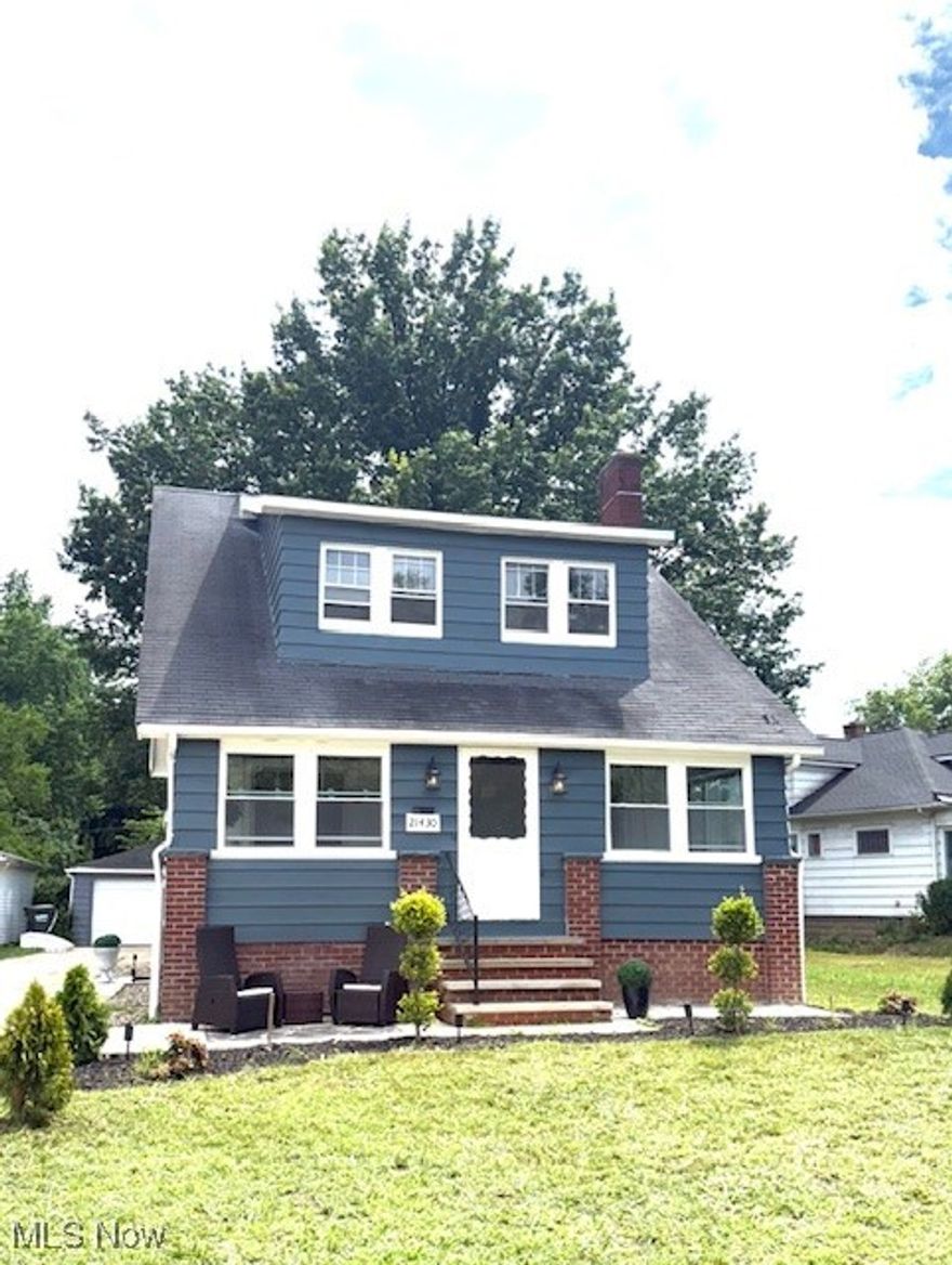 21430 Lake Shore Blvd – 1920 Arts & Crafts Gem one block from the Shores of Lake Erie. This property checks off the boxes. Porches inside and outside, outdoor living space. Two car garage. Shaded yard. Room to plant a garden. Great vibes. Nice family neighborhood. 4 bedrooms 2 full baths Welcome to this one-of-a-kind slice of heaven. Close to parks, shopping, walking, and golf in a charming neighborhood, a perfect blend of timeless craftsmanship and modern luxury. Original woodwork, unique architectural details, warm character. The home has been renovated inside and out. Fully remodeled kitchen with custom cabinetry, sleek quartz countertops, gas stove with griddle, refrigerator with ice and water dispenser, dishwasher, and microwave. Recessed lighting, under cabinet lighting, stylish fixtures and luxury vinyl tile floor. Living room and dining room flow together with refinished original hardwood floors, fireplace, and a charming bay window with seating. Front porch with new windows (2025) and a cozy hanging swing. A bright and large sunroom in the back adds additional square footage of living space with all new windows (2025). Plush new carpeting takes you upstairs and is in all three spacious upper bedrooms. A large exterior porch with custom built wood railing. Stunning bathroom: tile work, Bluetooth-connected music fan, unique shelving, and a wood slat ceiling. Basement boasts large dual use bathroom/laundry room with new washer, dryer, and vanity laundry sink. Fabulous shower tile work and a custom glass enclosure. Cozy carpeted bedroom with an electric fireplace, and space for a large TV. Lastly, two extra rooms for storage. Exterior features: Freshly painted exterior. A new garage door and motor, and new man door (2025). A backyard slab patio adorned with pergola posts, and string lighting for entertaining in the shade of an incredible tree. New air conditioner (2025). Don’t miss the chance to own this beautifully restored home! Book your private tour today!