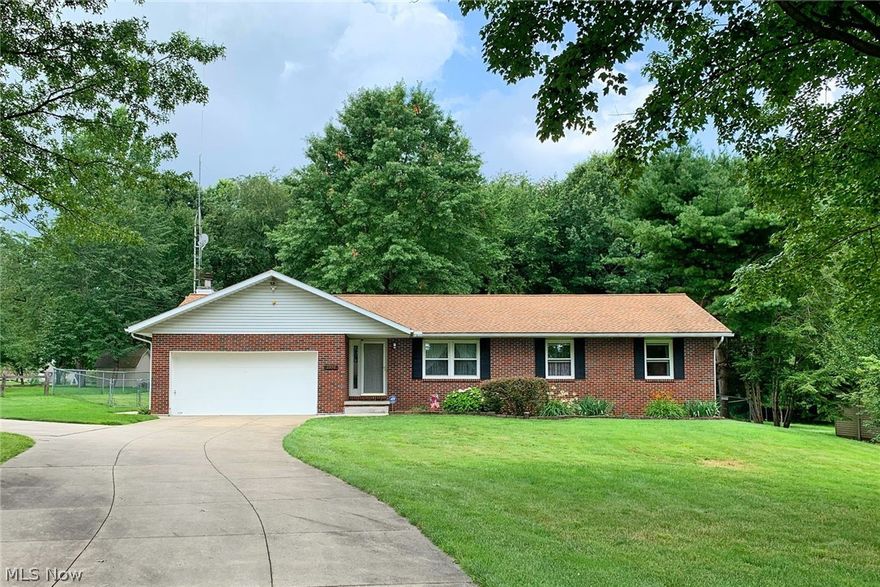 This can't miss 3 bedroom, 1.5 bathroom traditional style ranch home on just over .5 acre lot with a wooded view should be on your list of properties to view.  Superbly maintained and has so much to offer whether you are a 1st time home buyer or looking to settle into your forever home.  Formal living and separate family room with fireplace offers plenty of room to spread out.  Screened in porch right off of the living room includes heat to give you the perfect place to relax with your favorite beverage no matter the season.  Out back there is a spacious fenced in yard, storage shed and patio that allows for entertaining.  Full basement with crawlspace provides for room for storage and additional opportunities to finish out to add living space. Welcome home!