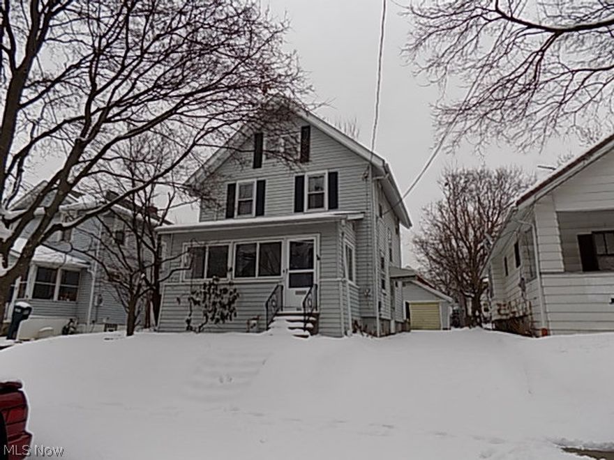 Large 4 Bedroom Colonial. Lots of Potential. Good Bones. Good Size Rooms. Nice Hardwood Floors. Nice Build-In Cabinets in Formal Dining Area. Great for Owner Occupants or Investors. Property is Sold in As-Is Condition. Seller Will Make No Repairs. Buyer is Responsible For All Repairs, Inspections and/or Violations.