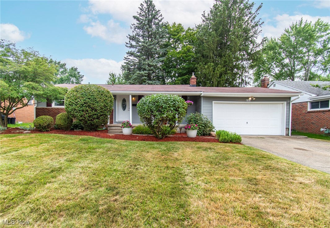**Charming Ranch Home in Applewood Acres, Boardman, Ohio**
Welcome to this inviting 3-bedroom, 2-bathroom ranch nestled in the serene Applewood Acres neighborhood of Boardman, Ohio. This lovely home features beautiful hardwood floors throughout much of the house, exuding warmth and elegance in every room. The kitchen boasts brand new luxury vinyl tile flooring and a stylish tile backsplash, making it both modern and functional for all your culinary adventures.
The full dry basement offers endless possibilities for customization, whether you envision a cozy family room, home gym, or creative studio with plenty of additional space for storage. Step into the sunroom, bathed in natural light, and enjoy a peaceful morning coffee while overlooking the park-like setting of the backyard. The tranquil outdoor space provides a perfect backdrop for relaxation or entertaining guests, with mature trees and lush greenery creating a private oasis.
Don't miss the opportunity to make this charming home your own. Experience the peaceful and inviting atmosphere of Applewood Acres today!