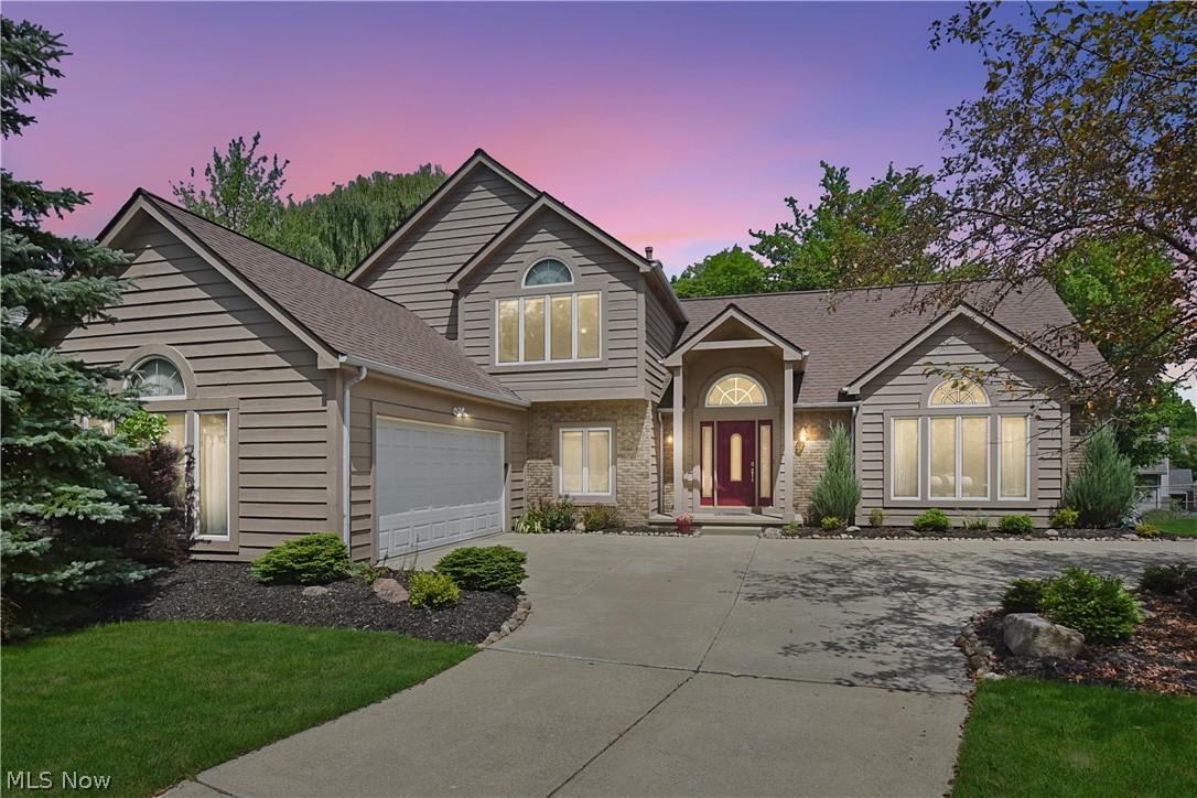 Welcome home to this stunning 4 bed, 2 1/2 bath Colonial in Huntington Reserve!! This open-concept home is designed for entertaining!! Every corner has been remodeled including a new modern kitchen w/ skylight & 18 ft vaulted ceiling. The Gourmet kitchen w/ off-white Custom cabinets, LED lighting, ceiling fans, quartzite countertops, soapstone island, tile backsplash, & new porcelain plank tile throughout the kitchen & foyer is sure to be the center of attention. Whirlpool apps & bar area w/wine fridge makes it the perfect spot for entertaining. Open to the kitchen is the spacious family room w/ custom brick fireplace, accent lighting & built in shelving! 1st flr also accommodates a formal living room, dining room, office/4th Bedroom, & laundry room. 2nd flr Master bed has cathedral ceilings, new ceiling fan, & USB enabled plugs. All bedrooms have custom made blackout blinds. Fourth bedroom can be used as an office or craft room. Master bath remodeled in '18 w/porcelain tile flooring,