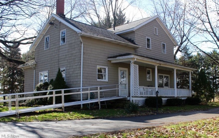 This property will be sold at auction on April 22 at 10:00 AM. The farm consists of 22.64 acres and will be offered as one parcel. The improvements, which sits well off the road, include a two story frame home w/approx. 1628 sq. ft. of finished living area and a full basement.  A fuel oil F/A system heats the home.  This rural property has two water wells and it’s own septic system. The first floor has a large eat-in kitchen plus a LR and full bath.  Upstairs are 3 Bedrooms with half bath with room to convert it to a full bath.  Relax, sit on the full-length front porch, look over the pond, and enjoy a sweet spot in Wayne County.  Other outbuildings include a 40x74 bank barn w/attached 45x90 riding arena.  There are 9 box stalls, tack room, & wash rack in the bank barn plus another 7 box stalls in the arena.  Completing the outbuildings is another barn w/garage/shop area and stall space for other livestock. The land includes a nice tillable field along Fox Lake, several fenced pasture