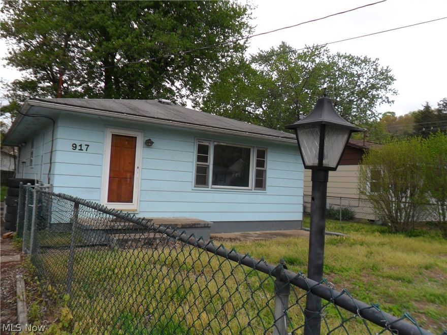 Great starter home. Full unfinished basement. Laundry hookups in basement and first floor. Hardwood floors throughout. Level fenced yard. Located on a dead end street. Living room/dining area combo. Needs TLC. M105 JK