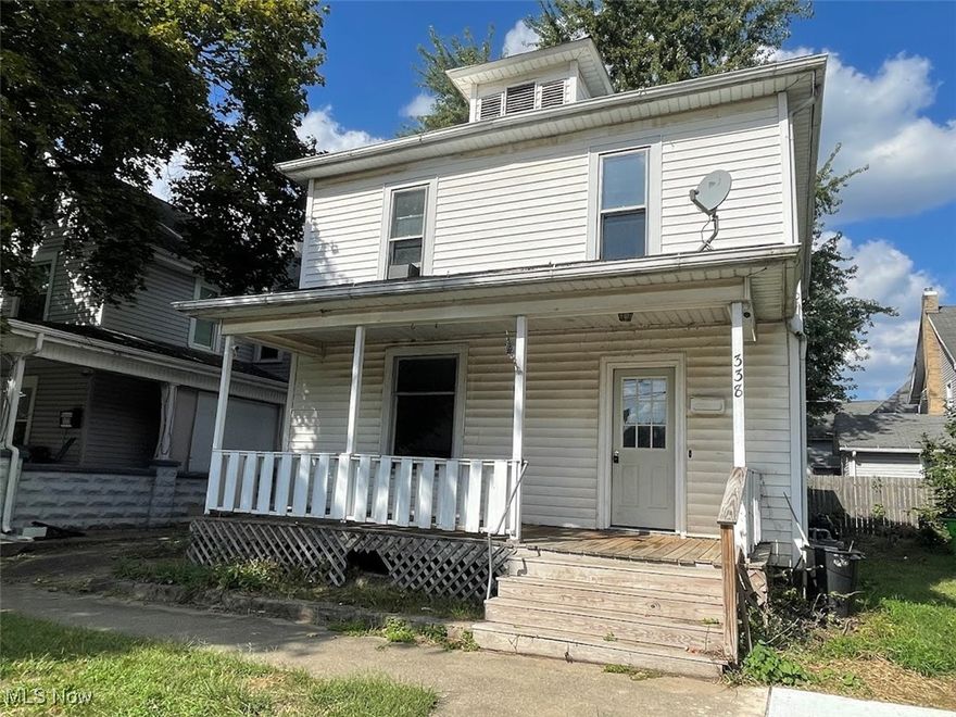Large 2 story home in Coshocton with 4 bedrooms and one and half baths. There is a bedroom on first floor for added convenience. Living room has a firepalce and dining room has pretty stained glass. Full unfinished basement and street parking. Call your Realtor for a viewing today.