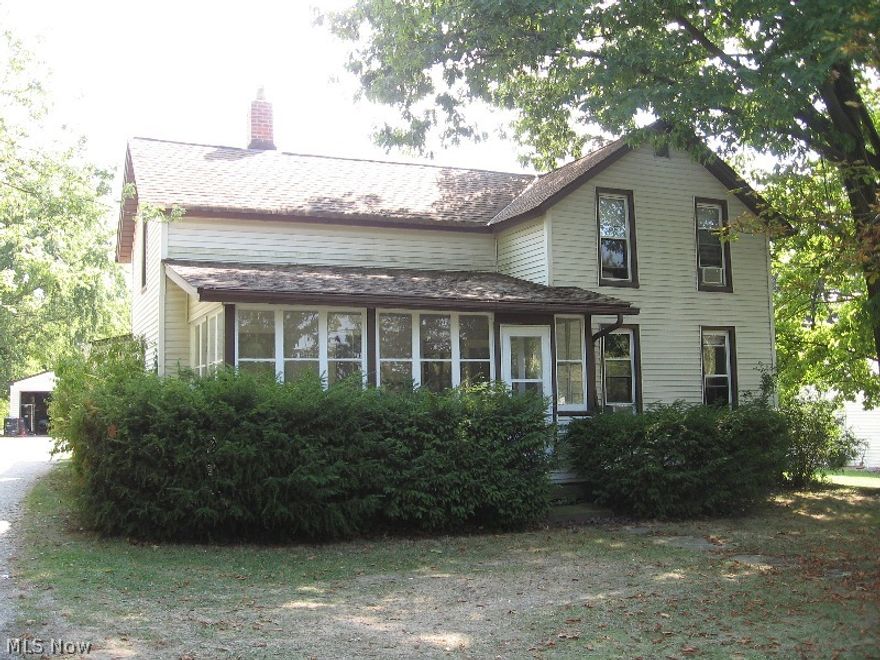 Within minutes of all amenities, schools, Chardon Square, parks and more! This spacious Colonial offers over 1800 sq. ft. of living space and is situated on .96 picturesque acres. Two car detached garage AND a 18x18 Carriage House w/loft that would make a great studio or workshop for a hobbyist or artist! Rooms are spacious and offer many options for furniture placement. Enjoy some quiet time on the enclosed front porch. There is also a porch on the side of the house. Take a look today!