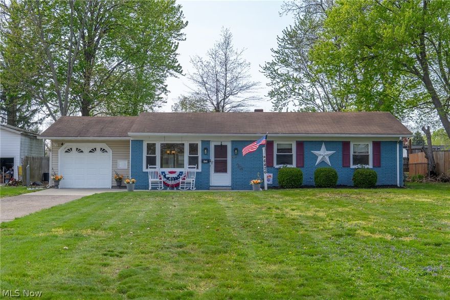 Welcome to 6426 Southgrove Rd, a well-maintained home nestled on a quiet no-outlet street in a desirable Mentor neighborhood. As you enter, you're greeted by a functional and inviting layout featuring a spacious living room that flows seamlessly into the dining room and galley kitchen, with a large seasonal room and patio just off the back of the dining area, perfect for relaxing or entertaining. The home offers three comfortable bedrooms and a full bathroom with new flooring and a vanity. Recent updates include new carpet in 2023, a furnace and A/C system in 2017, and dishwasher, fridge, washer, and dryer replaced in 2024, offering added peace of mind. Enjoy the convenience of first-floor laundry, the security of an attached garage, and a generously sized backyard with plenty of space to enjoy the outdoors. Ideally located near parks, restaurants, and easy highway access, this home is a great opportunity you do not want to miss. Schedule your showing today.