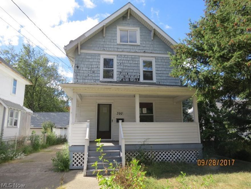 Great opportunity for investment! The electric panel appears to be updated. There are vinyl windows throughout. The kitchen features wood cabinets with vinyl flooring. This home has the wise moldings throughout with hardwood floors in some rooms and carpet in others. Not much to do here other then carpet and paint. Home was rented previously but no information on past tenants.