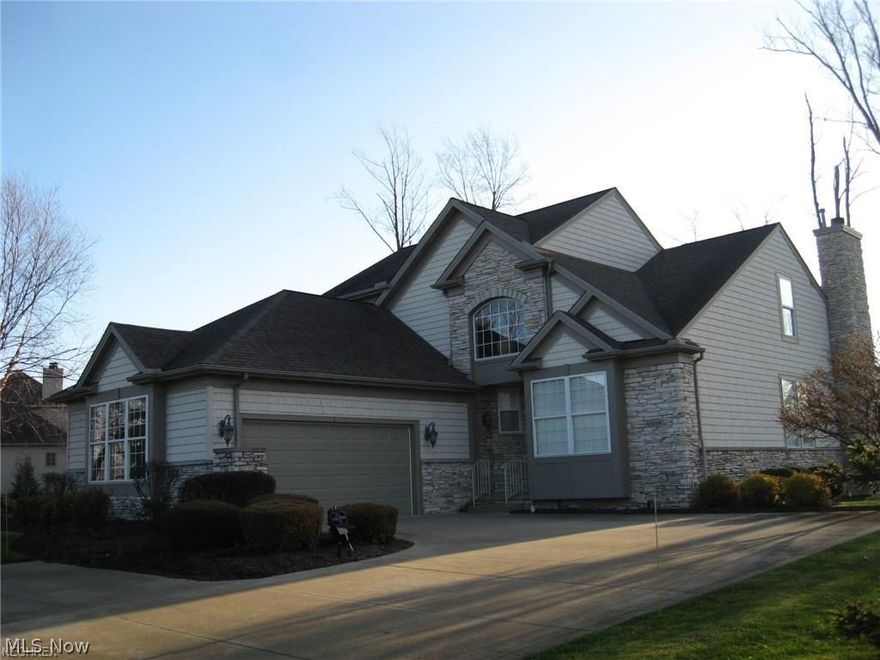 A former Pulte Homes model with numerous upgraded features and characteristics. This home was gently used as a second residence and is in excellent condition. There is a first floor master suite, sun room, den, and laundry. The gourmet kitchen opens to the dining and living areas. Loft could be converted to a fourth bedroom. There is approximately 800 SF of finished area in the basement including a large rec room, fitness space and office and a third full bath. Situated on .49 acres, the home is adjacent to hole #6 of the Devlin Golf Course and across the street from clubhouse facilities. Professionally landscaping and irrigation compliment the extraordinary features of this home.