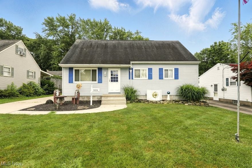 Welcome to 3692 Orchard St – where charm, space, and opportunity meet! This well-maintained home has been lovingly cared for and is ready for its next owner to move right in. Nestled on a spacious lot, the property features a large concrete driveway and a detached 2-car garage—offering plenty of room for parking, play, and hosting gatherings.

Inside, you’ll find beautiful hardwood floors flowing through the living room and all three main-floor bedrooms. Just off the living room is a functional kitchen that opens to a cozy family room, complete with a sliding glass door that leads to the backyard—perfect for entertaining or relaxing.

The first floor includes three bedrooms, with the primary bedroom offering the added convenience of an attached half bath. Upstairs, you’ll discover even more potential: the second floor features an open-concept bathroom setup that could easily be enclosed to create a third full bathroom.

The basement offers great flexibility, with space that could be finished to add even more living area. There's also a dedicated storage room and a separate utility/laundry area.

Don’t miss out on this versatile and inviting home—schedule your private showing today!