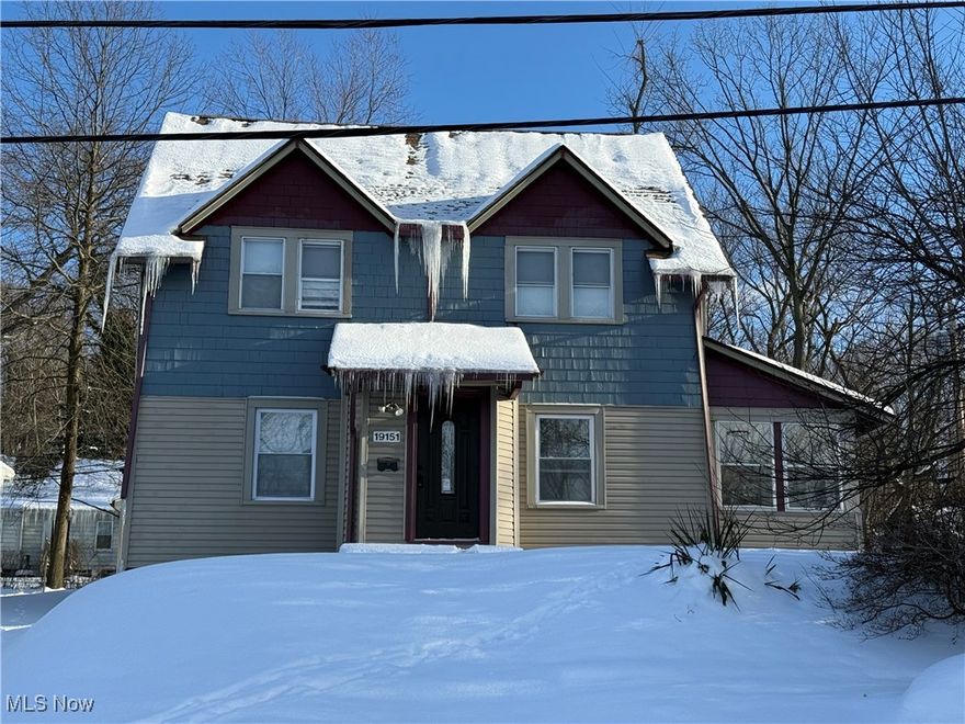 Welcome home!!  This large, light-filled, 4-bedroom, 2-bath Colonial has updates throughout. The refreshed kitchen features soft-close cabinetry, granite counters, new stainless steel appliances, and dark tile flooring. Enjoy the spacious formal dining room and an oversized living room with a decorative fireplace and luxury vinyl flooring, all in a neutral décor. A barn door off the living room opens to a bright three-season room. Both full baths are completely updated with tile/vinyl flooring, ceramic bath/shower area, and all-new fixtures. One of the updated baths is on the first floor accessed from the kitchen or the main area.  The second level features three nicely sized bedrooms with new carpeting and the other fully updated bath. The third floor provides an expansive bonus room/master bedroom with a mini-split heating system.  The back entrance includes an enclosed back porch.  A basement provides storage and the option for additional entertaining space.  
Major updates (2025) include windows, furnace, central air, hot water tank, carpeting, luxury vinyl flooring, interior paint,  light fixtures, appliances, granite, doors, and a new driveway. The 2-car garage has electricity with an opener.  All of this is located on a cul-de-sac in Euclid's Indian Hills area, close to the Metroparks, medical facilities, highway access, and downtown Cleveland, restaurants, and shopping.  Do not miss this home that checks all the boxes with everything done for you. Just move in. Point of sale compliant.  Make your appointment today.