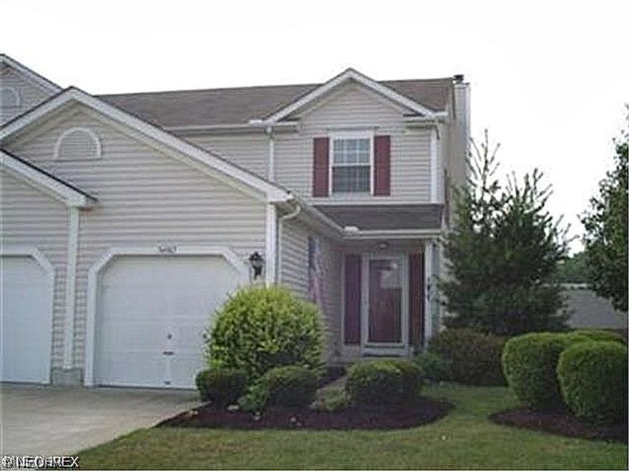 Welcome to this condo townhouse, end unit, located in Northview Circle Townhomes Development. This home offers 1080 sf, 2 bedrooms, 1.5 baths, eat-in kitchen, living room, which has been completely renovated with gas fireplace and beautiful mantel. This home also provides a full, unfinished basement with extra outlets and wired for cable. Extra long driveway. Attached one-car garage with extra outlets. Nice deck off of the living room. A very nice development. Come and take a look!Pet restrictions -- 1 cat and 1 dog OR 2 cats.