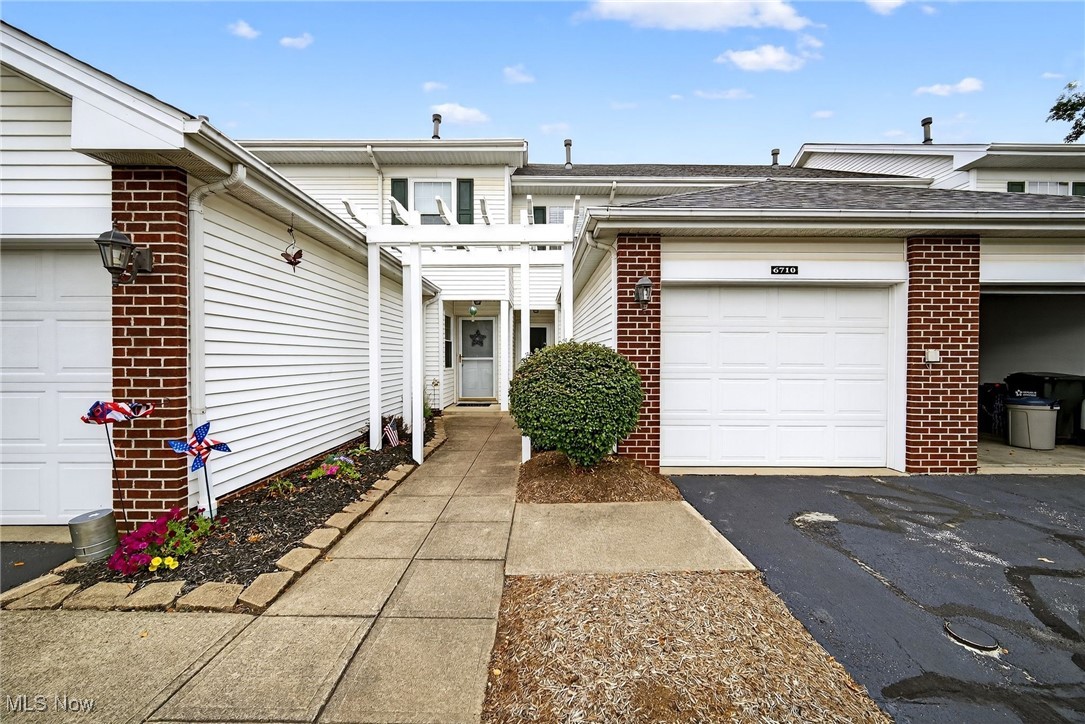 Welcome to 6710 Woodruff Court, a beautifully maintained two-bedroom, one-and-a-half-bath condo/townhome in the heart of Middleburg Heights. This cozy and inviting home effortlessly showcases a warm atmosphere that immediately makes you feel comfortable the moment you step inside. The main level boasts an open floor plan, and spacious living areas are perfect for both relaxing and entertaining, while the thoughtful layout provides convenience and functionality with ample storage space throughout. Enjoy a relaxing evening as the sun sets on your back deck, then afterwards venture upstairs to the second level where the 2 bedrooms offer comfort and privacy. A vaulted ceiling in the king-sized master suite offers a tranquil feel, and the full bath is equipped with a tub/shower combo, & linen closet. Completing the second floor is a nicely sized guest bedroom with a double closet. Truly you will notice the charming appeal throughout, as well as the very desirable location. Ideally located in a quiet neighborhood near I-71, the Middleburg Heights Community Center, and a variety of shops and restaurants, this property offers a blend of comfort, convenience, and value. Don't miss your chance to own this delightful home in the heart of Middleburg Heights. Schedule your showing today and see all that 6710 Woodruff Court has to offer!