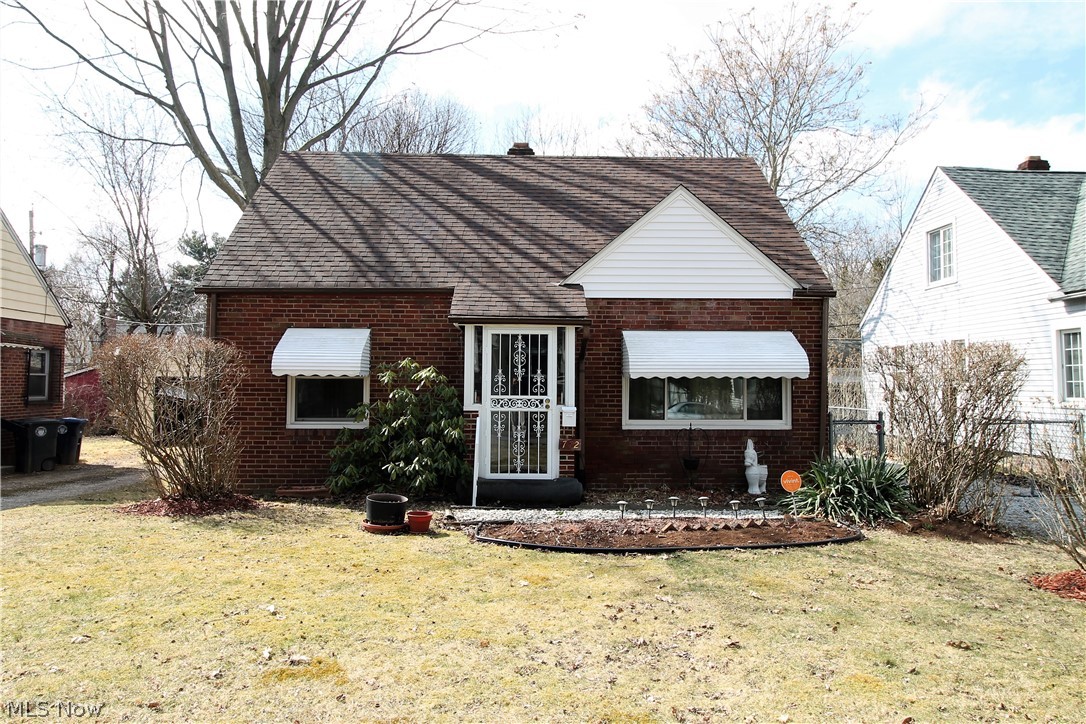 Welcome home to this updated, charming three bedroom, one and half bath cape cod. Come on in from the new storm door (2016) into the living room that offers large windows to let the natural light to shine through. There are two bedrooms on the main floor, walk in closet was added in (2010). The bathroom was redone in (2012) with new vanity, sink and faucet, tile and painted. The kitchen was updated in (2019) offering new floor, countertops, sink and faucet, the stove (2017) and refrigerator (2015). Second level offers another large bedroom, there are new carpet on the stairs (2018). The basement has a half bath and plenty of room for storage, entertaining etc and laundry area. The circuit box (2014), new motherboard in furnace (2021) is serviced regularly. The large fenced (2010) in backyard offers so much room for more entertaining, or just relaxing and has a enclosed patio with outside lights (2010). Also has a shed for storing your outside tools. There is a detached one car garage.