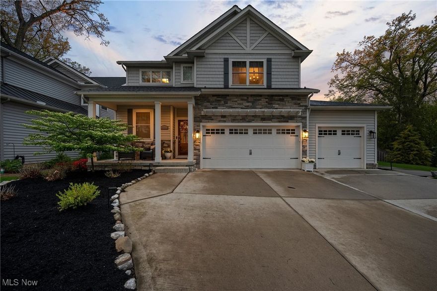 Prepare to be amazed by this beautifully crafted 3,300 sq ft home, designed 4 both luxurious lvng & functional comfort u will be impressed as u enter the elegant frnt entry&welcomed by rich and stylish flooring that flows seamlessly throughout the main level.The 1st room you encounter offers incredible flexibility—ideal as a reading nook, guest rm, or even a potential in-law suite w convenient access 2 a full bthm. Main flr includes a private studio/study, perfect 4 remote work or creative pursuits.An open-concept lvng/dng/fm rm area flows effortlessly into a show-stopping kitchen w nat stone ctrtops, wine refrigerator, modern appliances, vented range, & oversized island—making this the ultimate hub 4 entertaining & everyday gatherings.The expansive primary suite is complete w dual sinks,glamour bath/shower setup& lrge walk-in closet.The 2nd-flr laundry rm includes ample folding space & storage, adding everyday convenience. 3 additional bdrms are generously sized w large closets & a thoughtful layout that prioritizes both privacy & comfort w zoned heating on bth 1st & 2nd flrs.The finished lwr level elevates the home’s entertainment potential w a versatile game area, wet bar sink, & ample space 4 hosting guests or adding a secondary dining setup..complete w a full glamour bath for convenience & comfort.Step outside 2 a private backyard retreat—truly a showstopper!The 39' x 18' heated saltwater pool features an automatic pool cover & pre-installed water line ready 4 a future slide.Enclosed by a 6-foot cedar privacy fence w secure keypad entry, this space is both safe & secluded, ideal 4 making lasting memories.Gather around the charming pergola lounge, where you'll find a flat-screen TV & built-in gas fireplace..perfect for cozy evenings under the stars along w the therapeutic saltwater hot tub that offers year-round relaxation & is sure 2 impress guests & residents alike!2020-built shed equipped w electricity & wtr adds storage 4 lawn eqt & gardening or hobby use.