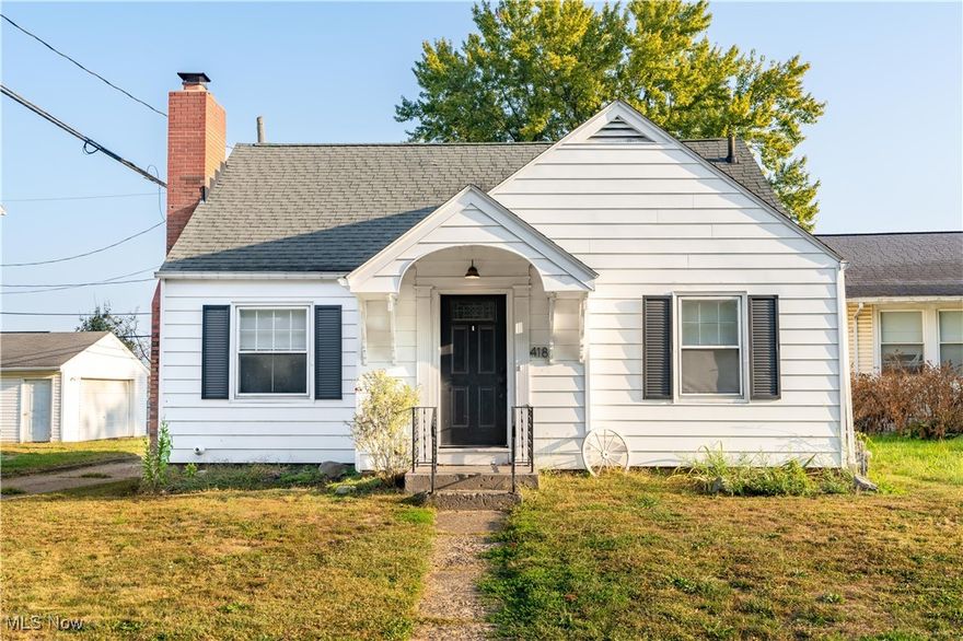 Welcome to this adorable 3 bedroom Cape Cod, offering many updates and lots of character. Step inside to find beautiful LVP flooring and natural hardwoods, a large living room flooded with natural light and a cozy fireplace. The main floor features 2 inviting bedrooms with newer carpet, updated full bathroom, and a great sized kitchen with dining area.  Upstairs is the large master bedroom with newer carpet, bonus area, and lots of light. The basement is unfinished and a great space for storage with storage racks.  It also has a ton of potential if you were to finish the space. Detached 1 car garage as well!  This home is ready for you t move right in!