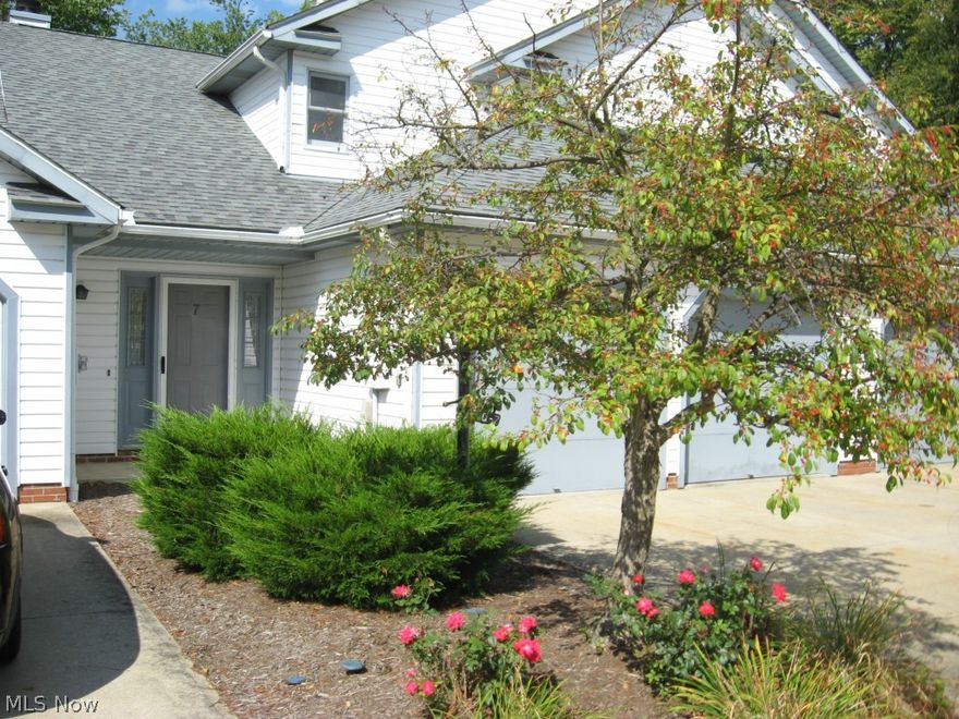 Bright and airy 2 Bedroom Condo! Nice open floor plan. Enormous Great Room features fireplace, skylights and vaulted ceiling! Two sets of french doors lead to the lovely deck and private yard- great for entertaining!  Kitchen boasts nice eating area. Second floor features spacious bedrooms and baths. Meticulously kept and decorated in today's colors. Move right in and enjoy!