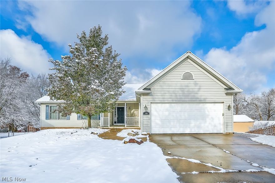 Wonderful cul-de-sac location with this ranch home! Built in 2004 this home has 3 bedrooms and 2.5 full baths. You will enjoy the open floor plan. The great room is very spacious and has a gas fireplace, and is open to the kitchen and eating area. The kitchen has a large breakfast bar area and plenty of storage space. All the appliances will stay. Conveniently, the laundry room is located on the first floor. There is a room off of the great room that would be perfect for an office or playroom. The master bedroom has plenty of space as well as a walk-in closet. The master bath comes with a garden tub and a separate shower. The property includes the back parcel 6859659 adding .14 to the land.