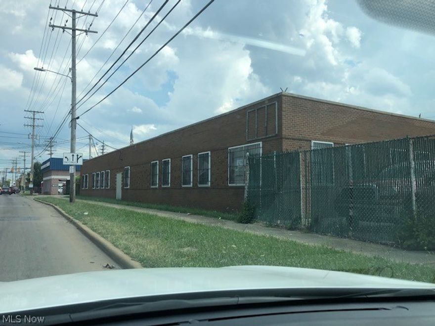 1.78 acre Commercial property located one building away from the corner of Miles Road and Lee Road in Cleveland.  Access from both Miles and Lee.  Two buildings on property.  1 office and 1 industrial / warehouse totaling over 19,000 sq ft.  Entire lot is fenced in.  Currently partially tenant occupied with month to month leases.  Great for owner / user or investor.  This is a value add opportunity as both buildings require extensive improvements.  Possible redevelopment opportunity as well!