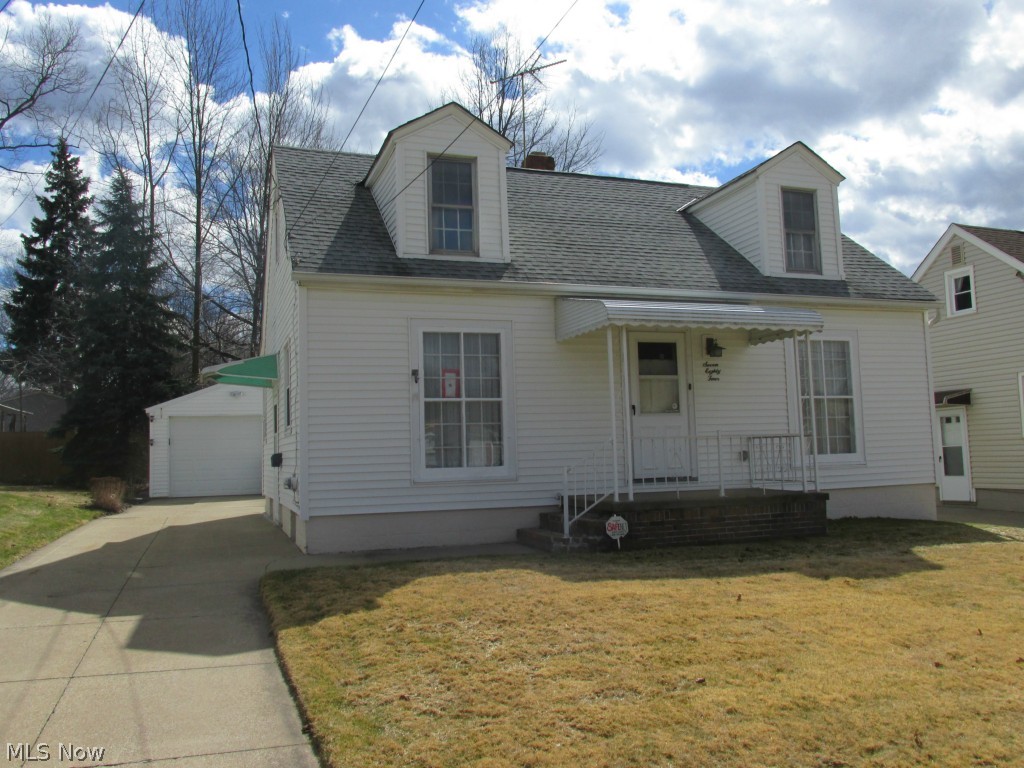 Nicely maintained, this attractive three bedroom home has much to offer. Large eat-in kitchen, textured ceilings, abundant sunlight throughout. Updated mechanicals include roof, furnace, hot water tank, electrical service, vinyl siding plus fresh neutral décor. Nice appliances include refrigerator, range/oven, dishwasher, garbage disposal, central air, washer and dryer. L-shaped, part-finished recreation room measures 20x10 plus 9x12. Long concrete drive, security system, glass block windows, with reasonable utilities this home is also surrounded by other well-kept homes. One-year Americas' Preferred Home Warranty included for extra peace of mind. EZ access to I-77, I-76, shopping and schools. You'll appreciate the cleanliness.