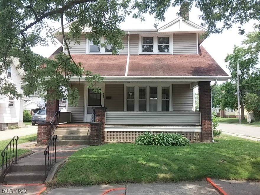 You won't want to miss out on this character-filled two-story home in Alliance. Spacious rooms with large windows, dark wood accents, a fireplace in the living room, and a kitchen with lots of storage space. Additional features include a large front patio, a backyard, detached one-car garage, a basement, and more! Put this home on your must-see list!