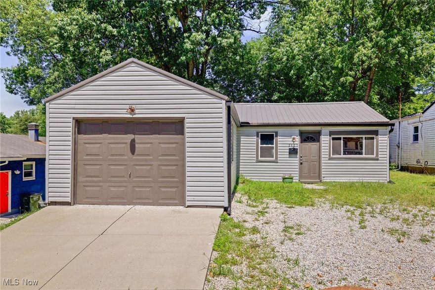Welcome to 2525 44th Street, nestled in the highly regarded Plain Local School District. This charming 3-bedroom, 1-bath home offers comfort, convenience, and updates throughout. Enjoy peace of mind with a durable metal roof and fresh interior paint on all walls and trim. The kitchen features a newer floor, adding a modern touch to the heart of the home. Outside, you'll find a low-maintenance yard and an oversized 1.5-car deep garage—perfect for extra storage or a workshop. A great opportunity for first-time buyers or anyone looking to downsize with ease!