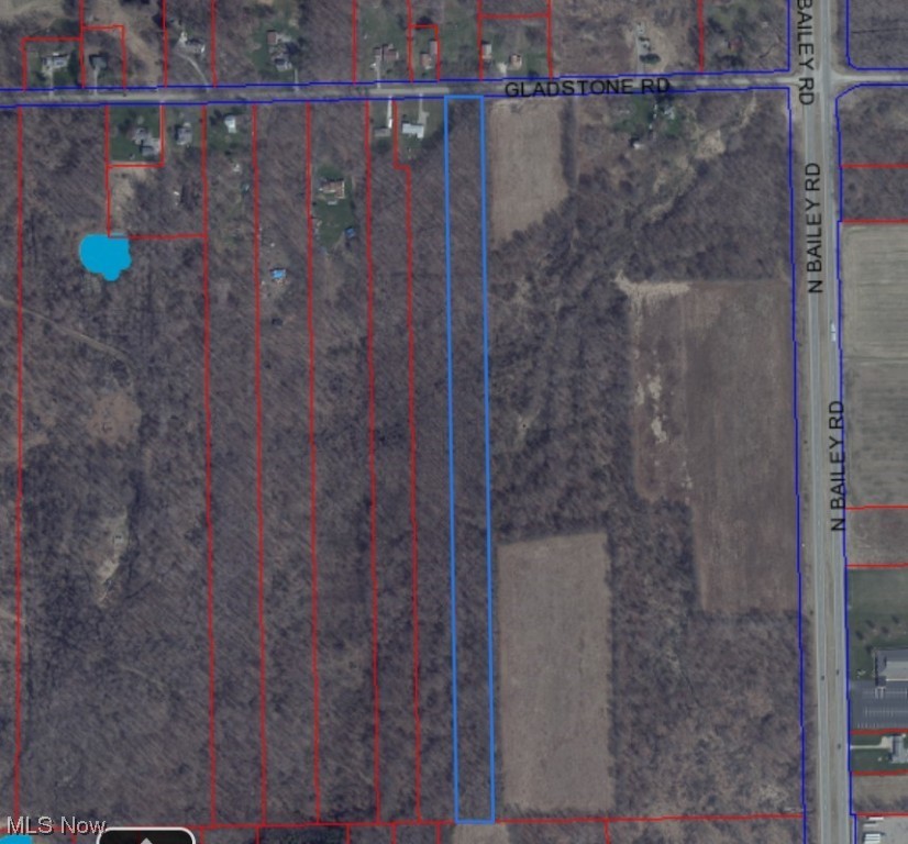 Online Land Auction - 7.846 Acres Mostly Wooded Lot- Opening Bid $19,000! 130.9' Frontage - Ideal building site, low traffic road, Jackson Milton LSD. Cleared in front, some heavier growth trees to back of property. Those who inspect land do so at own risk. Any existing mineral rights and leases transfer to new owner. See documents on bidding site for title commitment and additional information. Parcel 50-009-0-003.00-0; Jackson Milton LSD; Annual Taxes $886; 10% Buyer's Fee Added To High Bid; $5,000 Deposit; 30 Day Close Upon Seller Confirmation - See Broker's Website for Bidding - Final Bidding and Closing Monday, August 28, 4 PM EST
No address on this parcel but use: 12795 Gladstone Rd. North Jackson for map: parcel is next to and directly east and contiguous to this address.