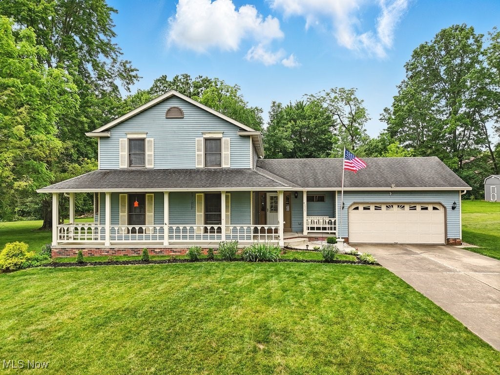 Welcome To 4923 Heights Drive In Stow! This beautiful 3 bedroom 2.5 bath house on almost a half acre is ready for its new home owners! Located a short distance from Silver Springs Park where you get/dog park/baseball fields/camp sights/sleding/ fun summer events, Bike and Hike trail right next to Silver Springs! Located in the Prestigious Silver Spring Heights, this home has it all! Large ready to GROW garden, 6 foot fenced in yard, beautifully landscaped, overhead garage door to back yard for easy access to landscaping tools, finished basement with wet bar, huge crawl space storage, primary bedroom with primary bath, 1st floor laundry, 1st floor office and more! Don't miss this one!