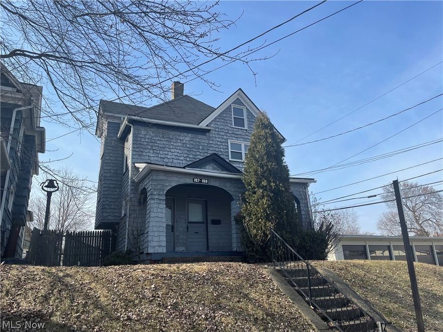 Excellent opportunity to buy a proper 2 unit upper/lower duplex. 2 bedroom Spacious upper unit has an additional large attic space that could be finished for additional living space. Second floor bathroom has been recently updated and very clean. 2 bedroom First floor has hardwood flooring and a updated bathroom. Fresh paint on the exterior with great views of he city from the second floor. Shared laundry space in basement is accessible by both units. Two car detached garage. Ready to rent or owner occupy! Close to everything Canton has to offer. Priced to sell - Don't miss out!