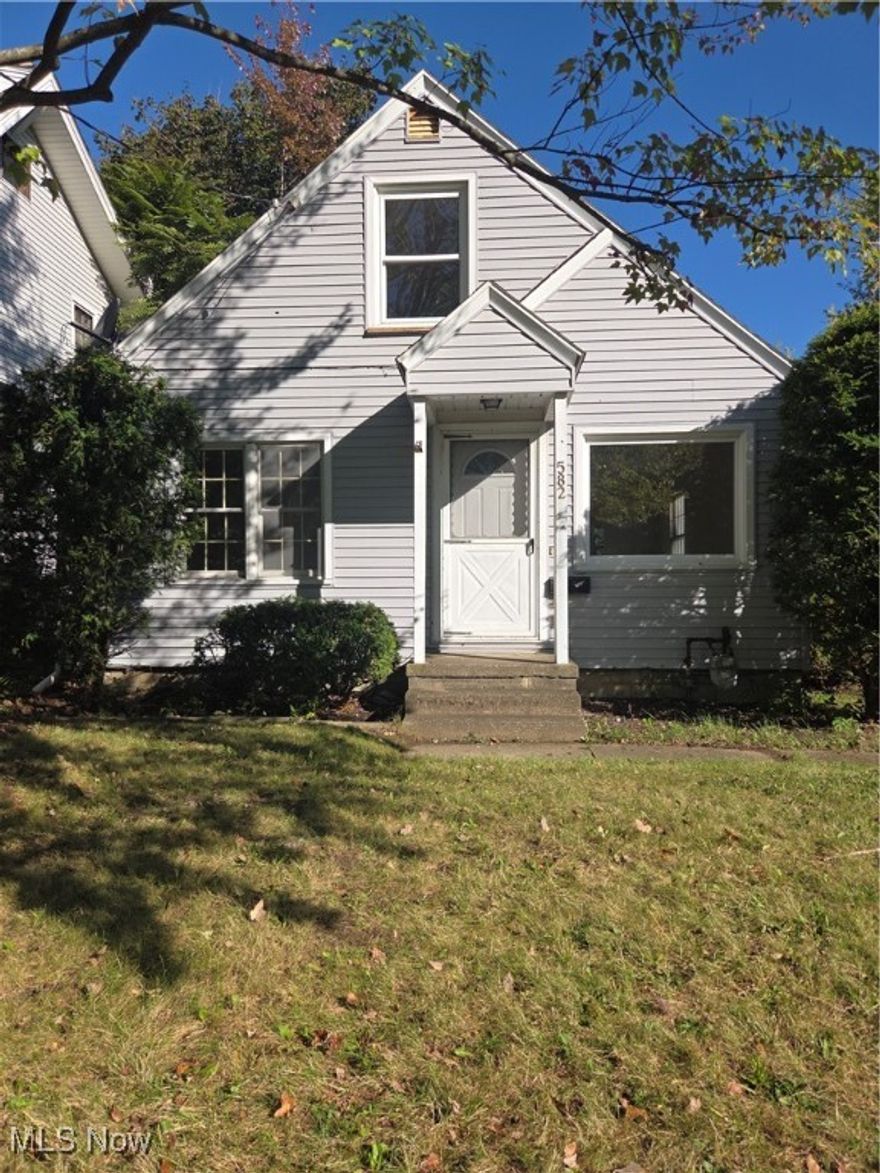 Looking for a maintenance-free move-in ready home at an affordable price? Look no further! This vinyl sided cape cod home boasts many recent improvements. Inside you will find fresh paint throughout, new carpet and laminate wood flooring, new light fixtures, switches and outlets and a new furnace. The bathroom has been beautifully remodeled with a new tub and surround, new shower fixtures, new vanity, top and faucet, new mirror, lighting and flooring. The 2 and 1/2 car garage has a new 16' door and lots of room for more than just 2 cars. Other major improvements done to the house over the years include an updated electrical panel, replacement windows and architectural shingles believed to be 6 to 7 years old. Even with all the new items and improvements, the owner is offering a free 1-year home warranty for additional peace of mind.