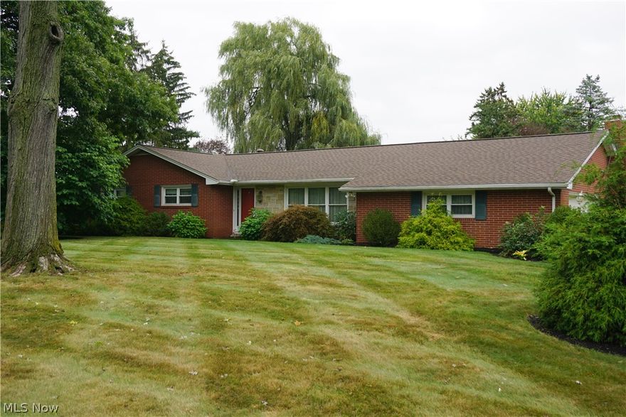 Great brick ranch in a great area! This beauty offers 2337 sqft, 3 bedrooms and 2.5 baths. Enjoy multiple living spaces
including a large living room, oversize family room AND a bonus room! The family room offers a vaulted ceiling,
built-in bar and desk. Entertain large groups in the formal dining room. The remodeled kitchen has beautiful cherry
cabinets and features a pantry closet and eating area. Master bedroom has two large closets and ensuite bath with
huge tile shower. The secondary bedrooms share a second full bath. Beautifully landscaped yard with patio and a 20' x
40' saltwater pool with charming pool house. So many updates here -- roof (2015), pool liner (2016), furnace & CAC
(2011), kitchen (2012), windows (2011), hot water tank (2011.)