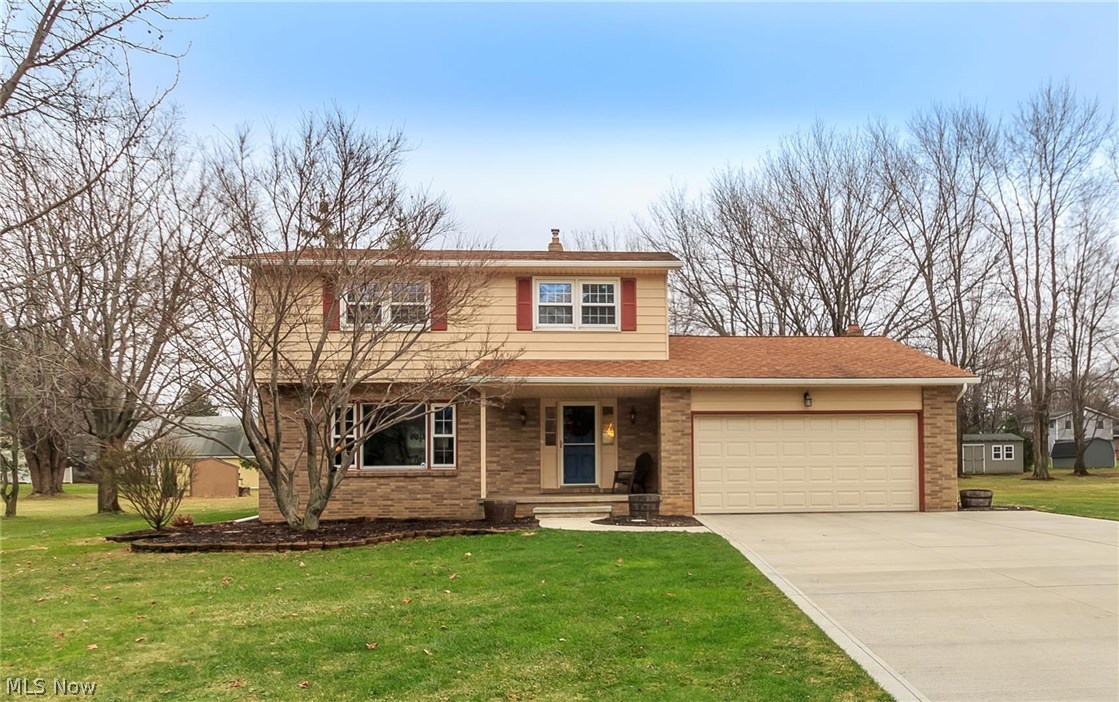 Conveniently located in the beautiful Brightwood Lakes community. This well-maintained home offers a large family room for comfort or entertaining with a fireplace off the Eat In kitchen. Master Bedroom with Full Bath with three additional nice size bedrooms. Features an unfinished basement, many updates all on a private, oversized lot. Backyard features new stamped concrete patio, a storage shed and a private setting. Recent updates include Water Heater 2013, New electrical panel 2012, Laminate hardwood floors in kitchen and living room 2011. Perfect for today's active lifestyle.