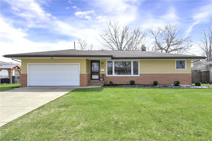 Welcome to 13397 Cherokee Trail in Middleburg Heights in the desirable Indian Creek Estates —an exceptionally well-maintained, one-owner ranch built by the seller’s father and lovingly cared for over the years. This home showcases solid construction, timeless character, and incredible potential for its next owner.

Beneath the carpeting, original hardwood floors have been preserved and are ready to be revealed, offering a fantastic opportunity to enhance the home’s natural charm. 

The spacious living room is filled with natural light from a large picture window, creating a warm and inviting atmosphere. The eat-in kitchen features recessed lighting, ample cabinetry, and ceramic tile flooring, providing a functional layout with room to personalize. Just beyond, the expansive family room addition offers large windows and a beautiful fireplace, making it an ideal space for both everyday living and entertaining. Three generously sized bedrooms, along with one full and one half bath, complete the main level.

The full basement expands your possibilities with a sizable finished area featuring a bar, plus additional unfinished space for laundry, storage, or hobbies.

Outside, enjoy a private patio, a spacious yard with room to grow, and a convenient storage shed. The attached two-car garage includes durable Nature Stone flooring (2008), adding both function and ease year-round.

Notable updates include Renewal by Andersen windows (1999), driveway (2005), A/C (approx. 2023), and washer and dryer (2018).

Enjoy all the great amenities of Middleburg Hts including the Rec Center, MetroParks with walking trails, and the new library. Don’t snooze or you’ll lose out on this amazing home!