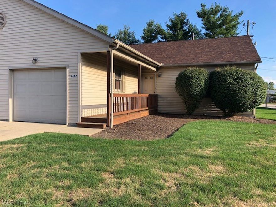 You will enjoy the open floor plan of this 2 bedroom, Ranch Style Condo. Spacious kitchen with extra cabinets. First floor laundry. 2nd bedroom walks out to a large deck with privacy dividers. Full basement.