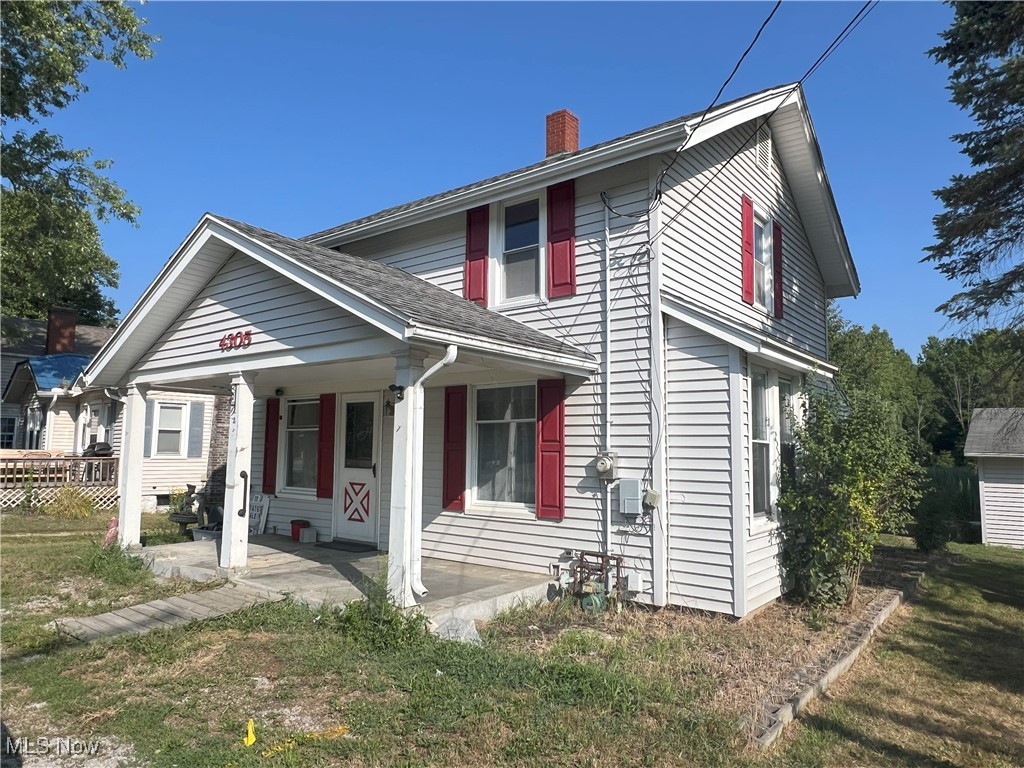 2 bedroom home with large living room, updated kitchen, 1st floor bath, 1st floor bonus room, dining room w/window seat. Set on 5 acres and offers a private deck and 2 car detached garage.