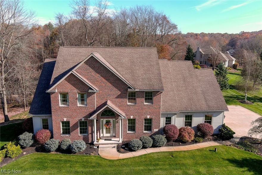 Discover the perfect blend of comfort and natural beauty in this beautifully maintained 4-bedroom, 2.5-bathroom home, heated 3 Car garage located in the highly desirable Green School District.
Inside, you'll find a thoughtfully designed open concept floor plan with a dramatic two-story gathering room, creating an atmosphere of spaciousness and elegance. A first-floor master ensuite and laundry adds convenience to your daily living.
As an added bonus, there's another full bath pre-plumbed and ready for your personal touches, allowing you to tailor it to your preferences. New carpets have already been ordered, ensuring your home is cozy and inviting.

Step outside onto the large deck and marvel at the breathtaking view overlooking the glacial footprint pond. What makes this pond even more special is that it's owned and meticulously preserved by the Cleveland Area Natural History Museum, offering a unique connection to the area's rich history and natural heritage.

This opportunity to own a home that combines modern design, mature landscaping, and a captivating natural feature that sets it apart from the rest.  Make this house your forever home today!