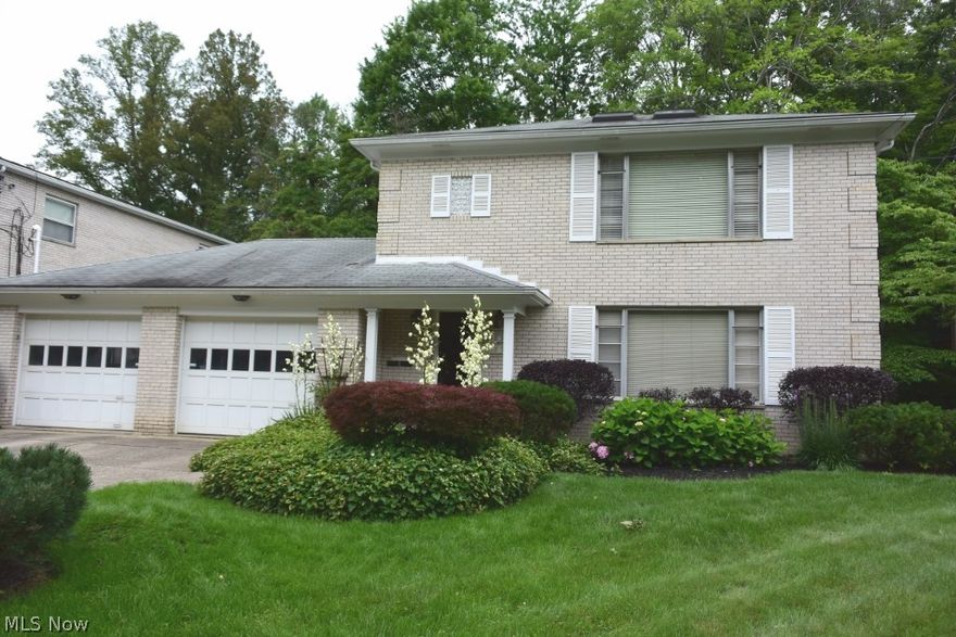 You will love this well kept brick duplex that backs up to the Metro Park.  It is owner occupied. Both units are very well maintained.  The owner installed skylights on the 2nd floor in 2010.  There is a laundry for the first floor level.  Hardwood floors, formal dining room.  The 2nd floor unit has a deck that over looks the gorgeous back yard.  The owner did not rent the upper unit.  It is ready for a future tenant.  Central Air for both units.  Room sizes are approx. Living Room 13 x 18; Dining Room 11 x 13; Kitchen 11 x 13; both bedrooms 12 x 14.  Both units have refrigerator and stoves.  Upstairs unit has Dishwasher.