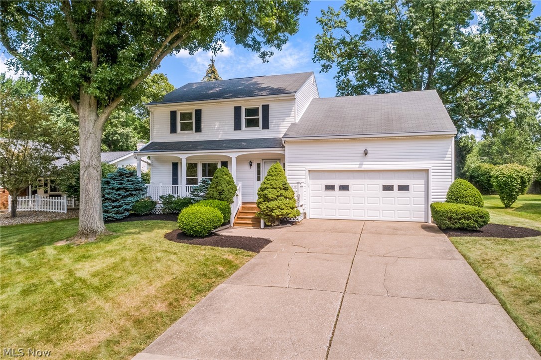 Does not get any better! Meticulously maintained, this clean and comfortable Colonial just feels like “HOME”. Custom built by the owner, the 4 BD/2.5 bath home is located on a quiet cul-du-sac central to all of Stow’s amenities, and Routes 91 and 8. The main level includes a formal living room and dining room – both with large windows that let in plentiful light. The open and thoughtfully designed kitchen overlooks the welcoming family room with slider doors to the large deck and spacious, treed, and private backyard. A convenient half-bath off the entry to the 2-car garage rounds out the first floor. Up the central staircase, you will find 3 generous bedrooms - all with roomy closets and hardwood floors beneath the carpet – plus a full bath. Or lose yourself in the retreat of the expansive master bedroom with en-suite bath and gorgeous hardwood floors! The full basement hosts the laundry, provides ample storage, and with the open plan and tall ceilings, could be finished to provide e