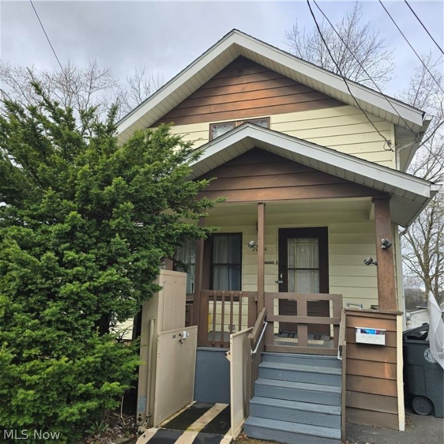 Check out this well maintained colonial in Akron!  This home would make a great investment or home for an owner-occupant. The first floor features a large living room, formal dining room, and eat-in kitchen. Upstairs are 2 bedrooms and a full bathroom. Priced to sell! Schedule your private showing today!