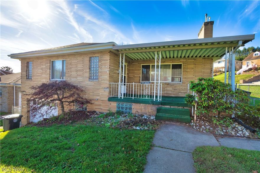 Welcome Home! At 2632 Chestnut Street in Steubenville, Ohio, you will find this charming, 2300 sq ft, BRICK, RANCH, ready for you to make it yours! Step inside and you will find 3 nice sized bedrooms, 2 full bathrooms, large living area with a fireplace to cozy up to, as well as a dining room & kitchen, both boasting new flooring and paint. The downstairs has all been finished, you'll find a massive rec room, new-modern bath, a cute laundry area, as well as the 3rd bedroom. Everything here is in a great condition; the electrical has been updated, basement has recently been finished (and it looks amazing), new glass block windows, fenced in backyard, and an attached 1 car garage! Very clean home, ready to move right in & one you definitely want to put on the "MUST SEE' list! Call your favorite Realtor and schedule your showing today! HOME WARRANTY INCLUDED!